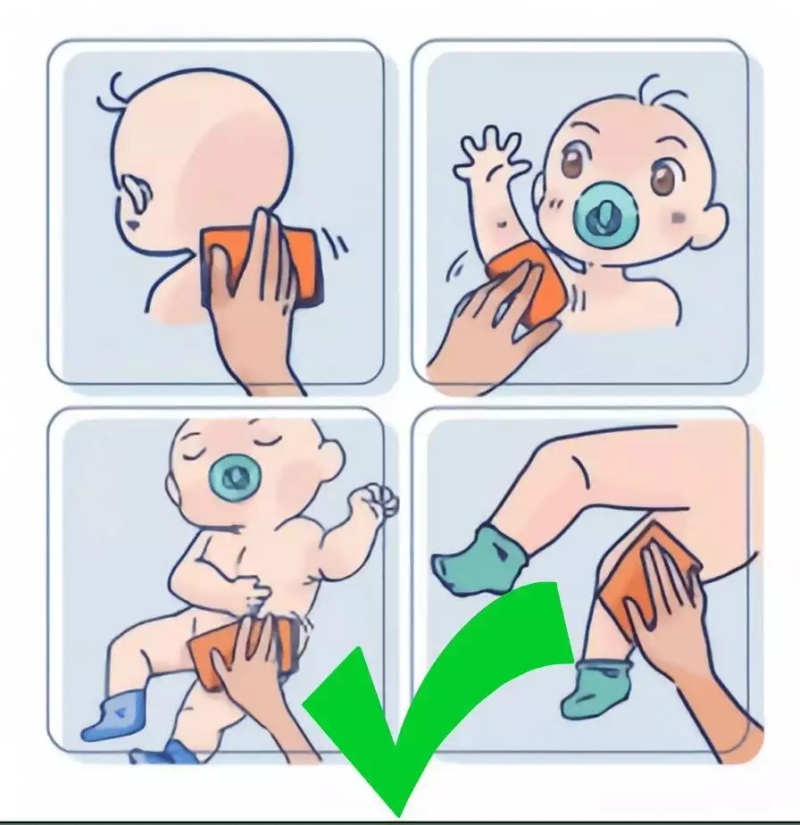 Physical cooling of children