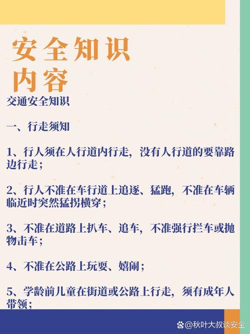交通事故安全经验分享