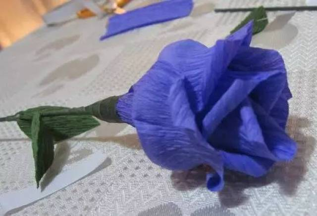 玫瑰花的折纸方法