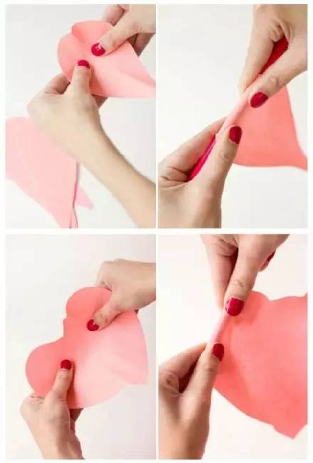 玫瑰花的折纸方法