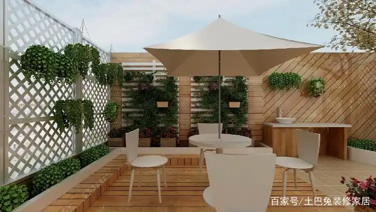 Family balcony gardening