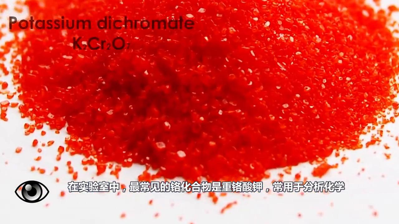 Potassium chromium acid sensibility