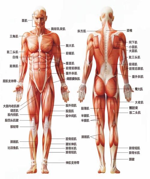 Human muscle mapping and fitness
