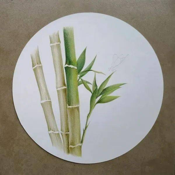 Lead drawing step. Simple