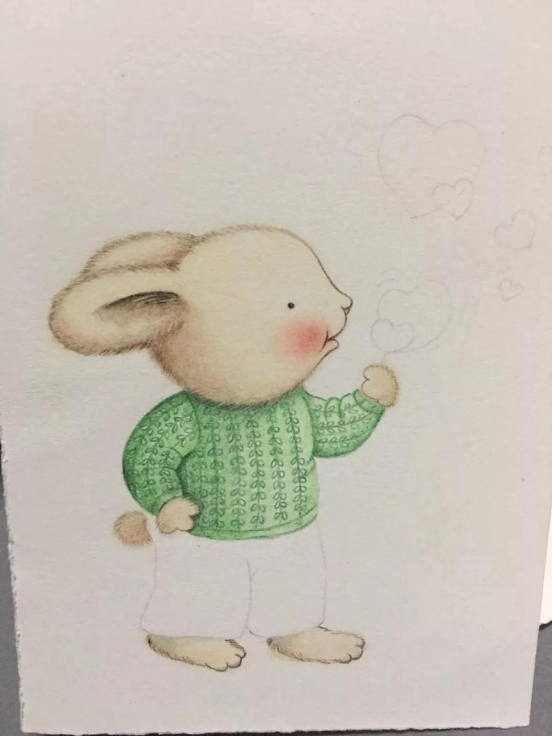 彩铅画图片步骤 简单