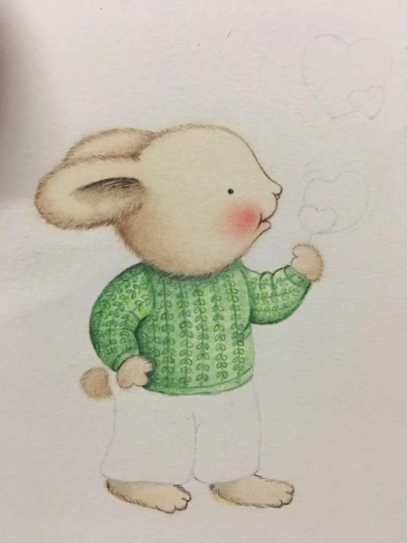 彩铅画图片步骤 简单