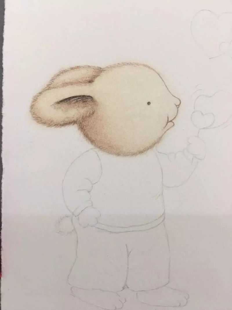 彩铅画图片步骤 简单