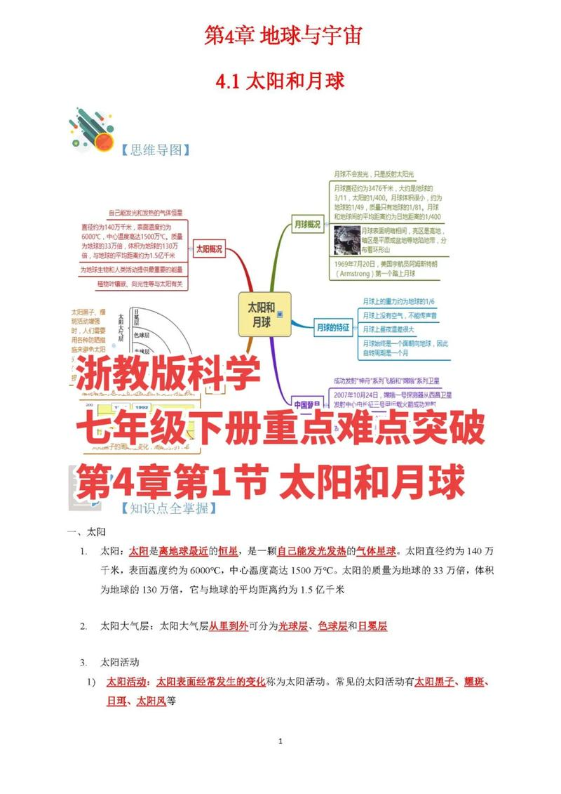 小学生月球知识