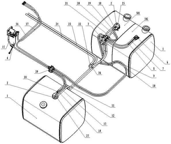 油罐车基础构造图片