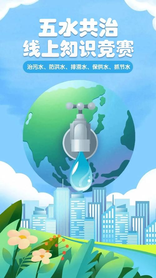 Five waters together