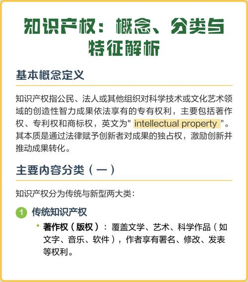 知识产权的特征