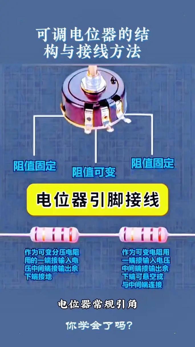 电位器旋钮工作原理