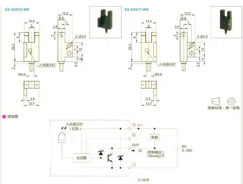 槽型光电传感器工作原理