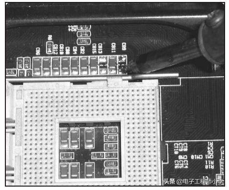 电烙铁的焊接步骤