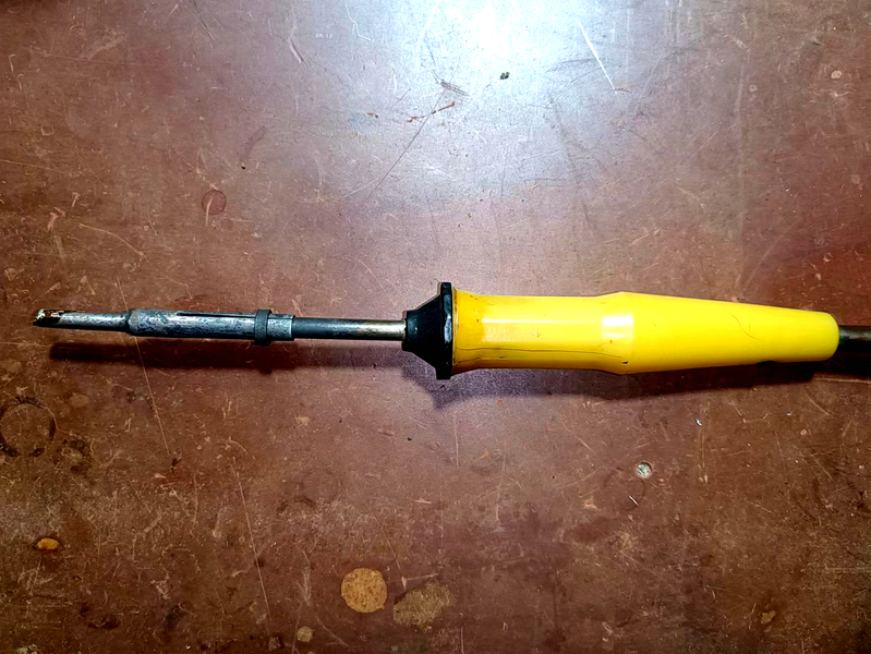 Welding steps for iron