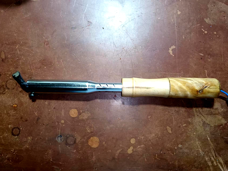 Welding steps for iron