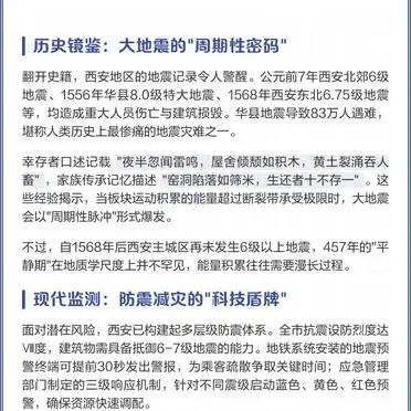 1556陕西华县地震成因