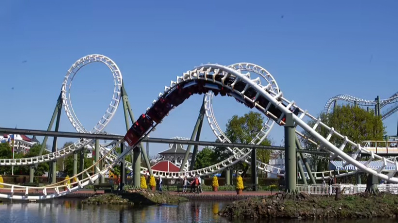 为了研究过山车的原理物理小组