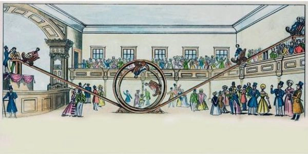 为了研究过山车的原理物理小组