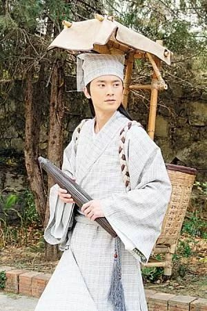 A diagram of the principle of automatic umbrella work