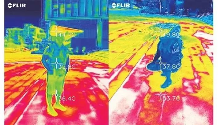 A diagram of the principle of automatic umbrella work
