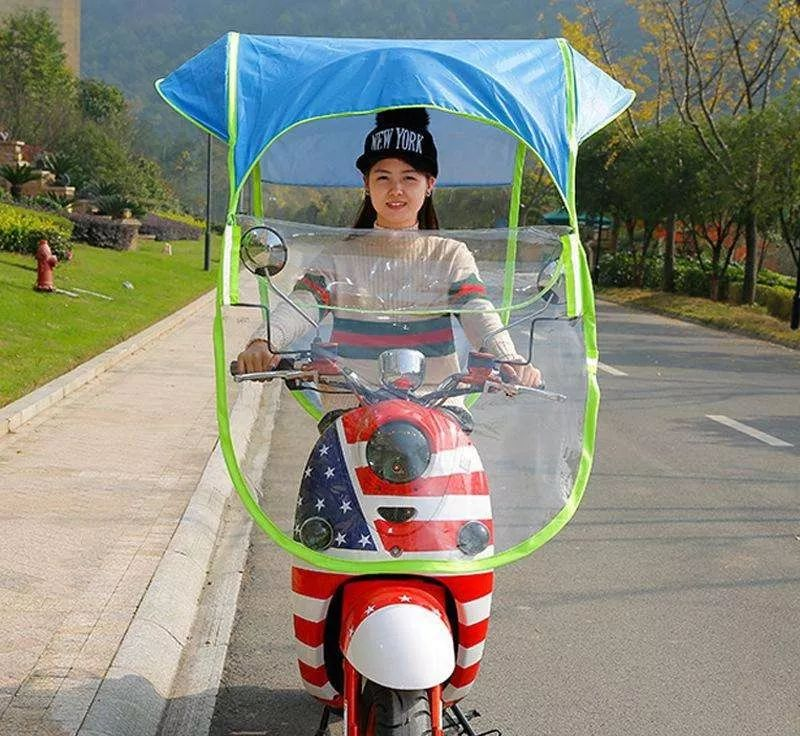 A diagram of the principle of automatic umbrella work