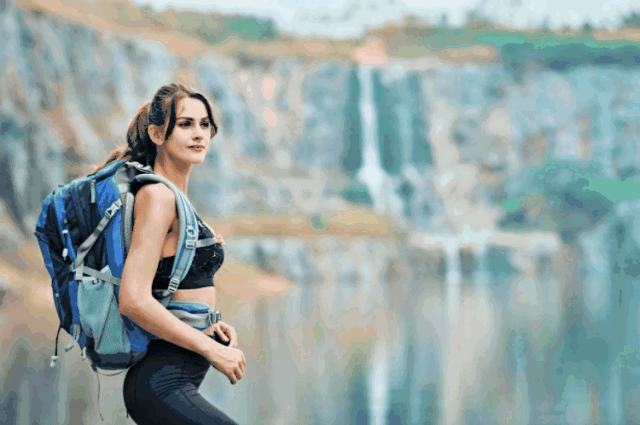 A diagram of the principle of automatic umbrella work