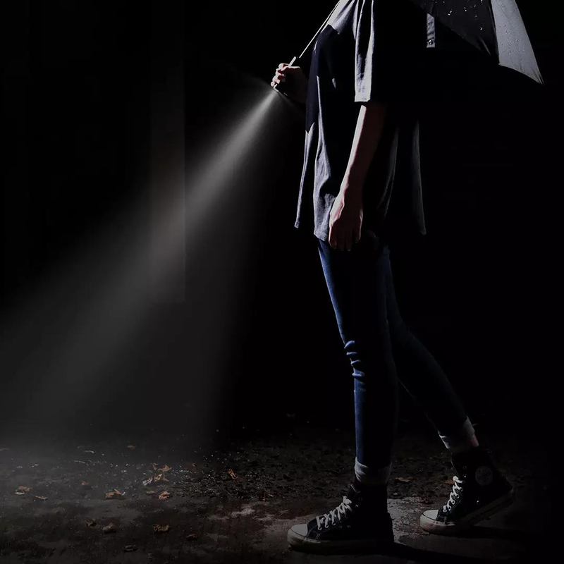 自动伞工作原理示意图