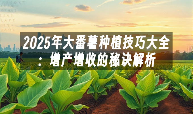 南方农村报番薯种植技术