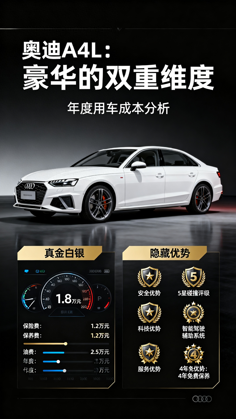 奥迪a4维修保养贵吗