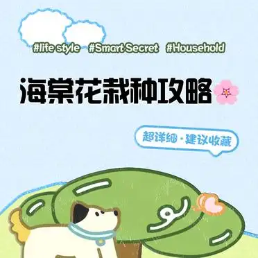 海棠花种植方法