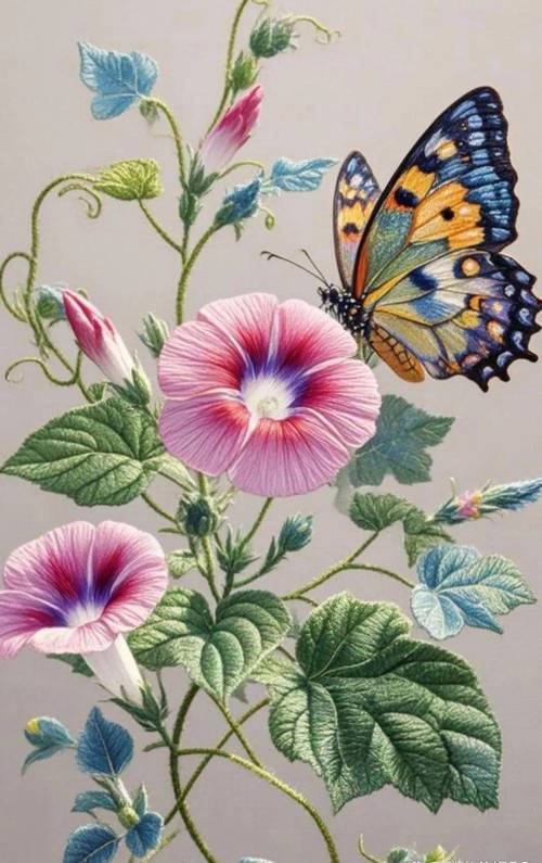 The silk price of embroidery