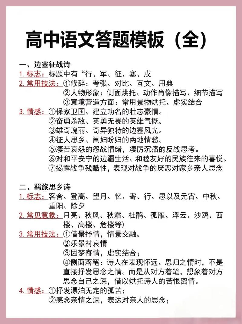 议论文阅读知识储备与答题技巧