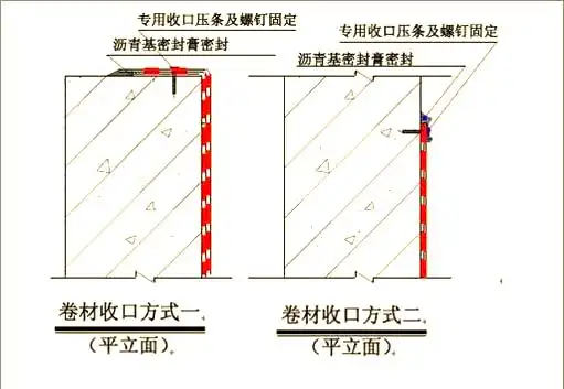 地下室卷材防水构造