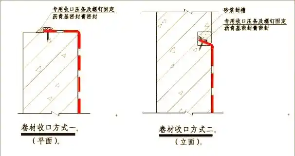 地下室卷材防水构造