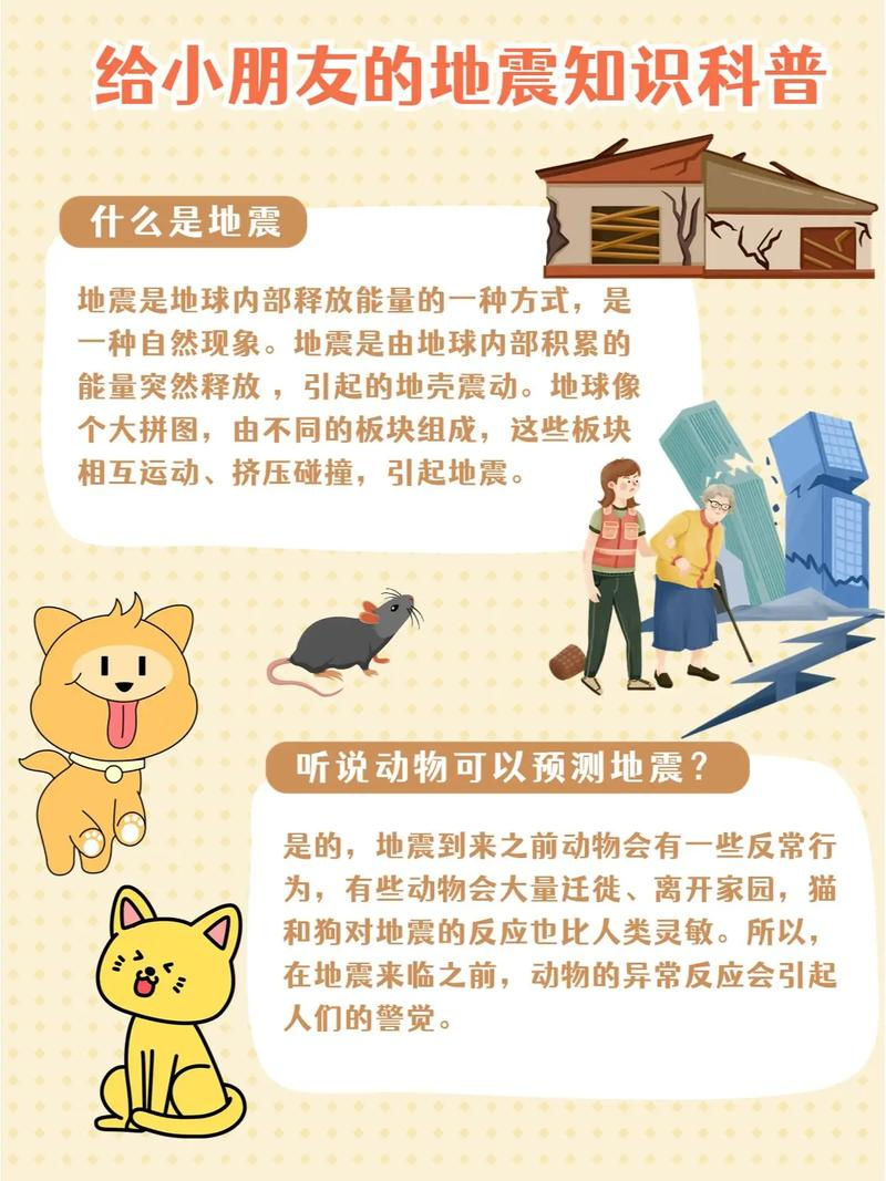 地震时自救知识普及