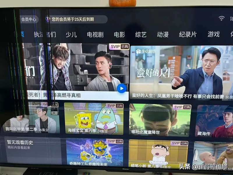 Lcd television screen maintenance