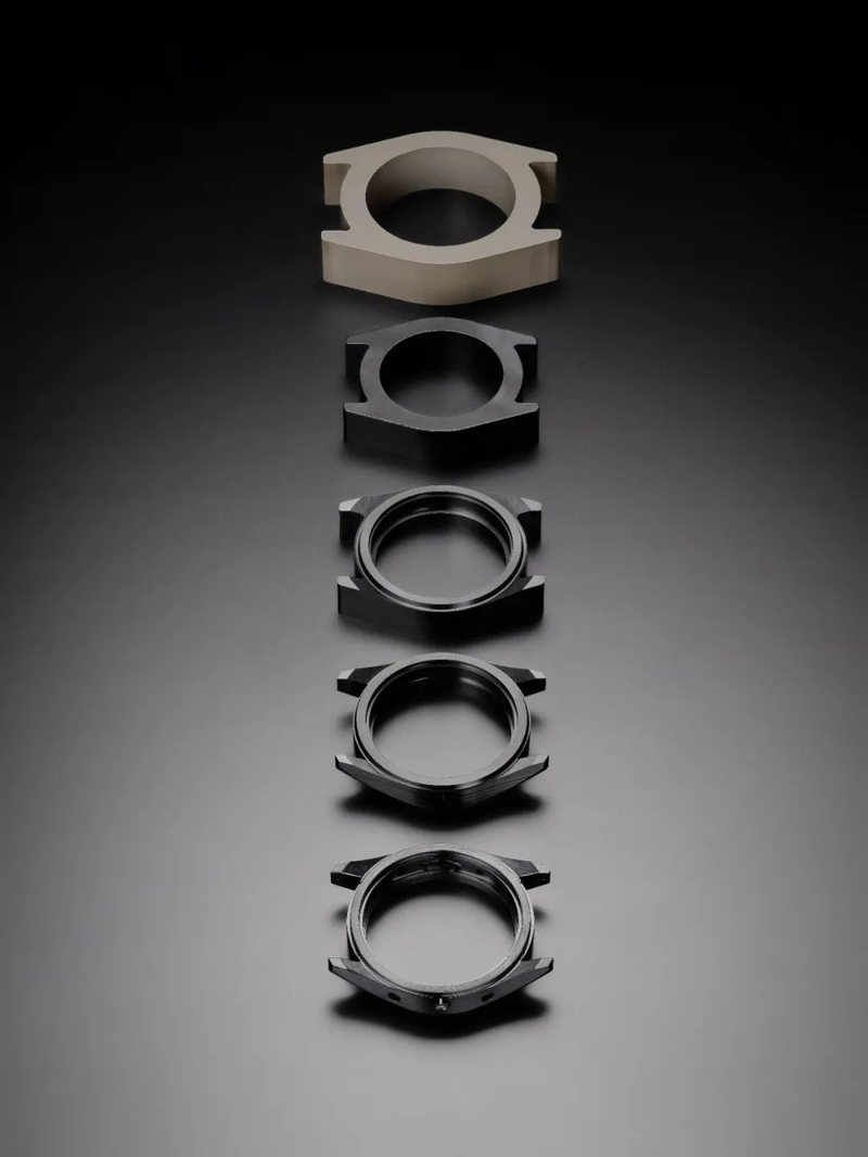 Graphics of ceramic watch chain dismantling methods