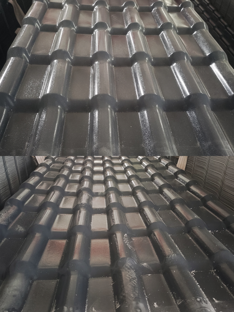 Construction programme for the demolition and repair of roof panels in villa areas