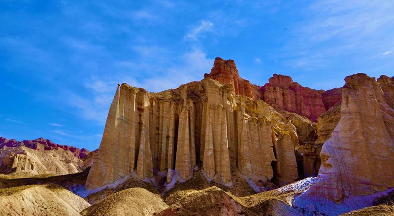 张掖丹霞地貌的成因