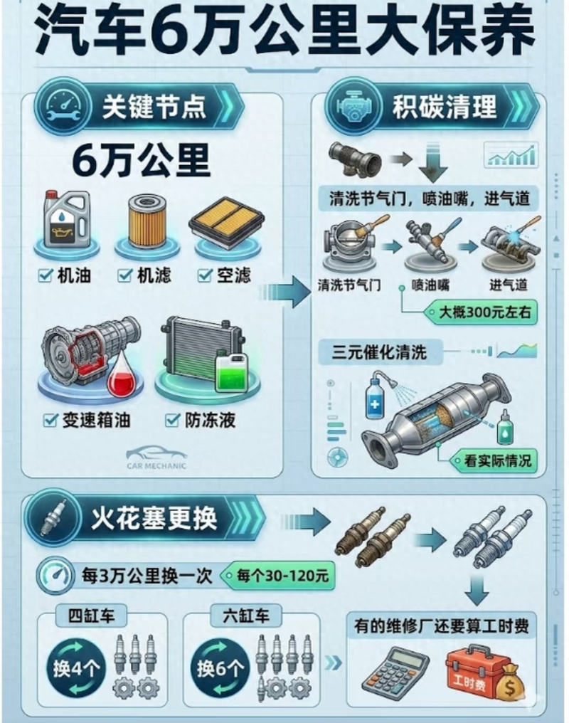 汽车维修保养价格