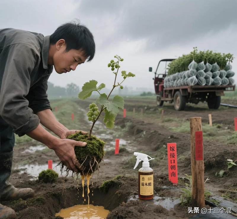 葡萄树种植方法