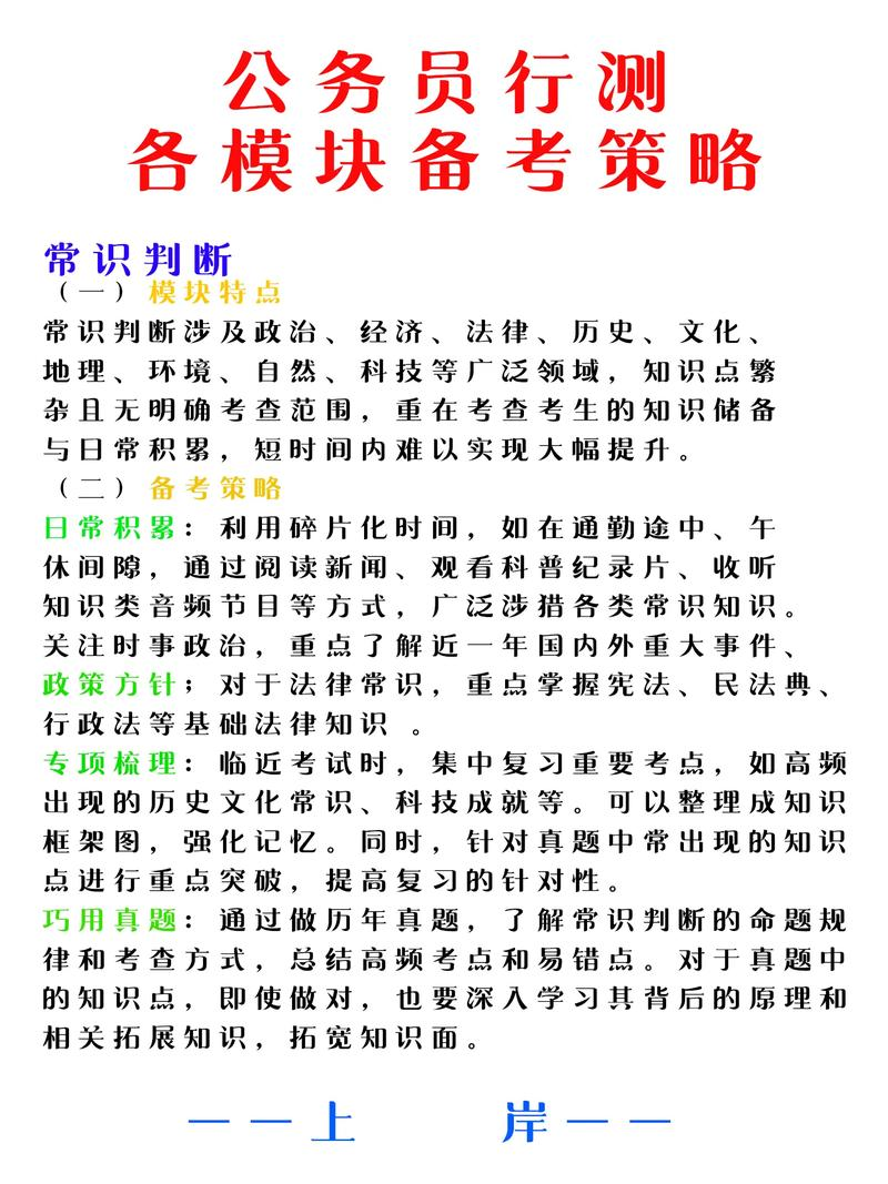国考常识判断怎么复习