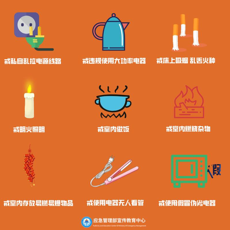 消防安全小知识内容