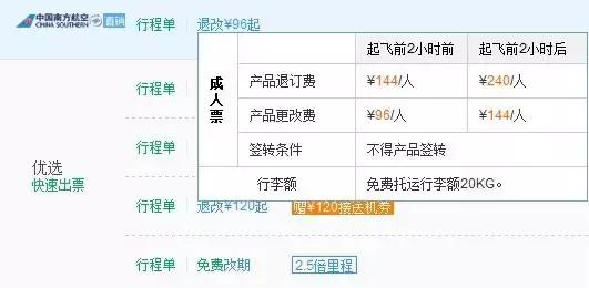 飞机票退改签的门道