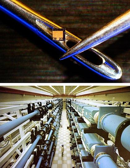 激光机工作原理示意图