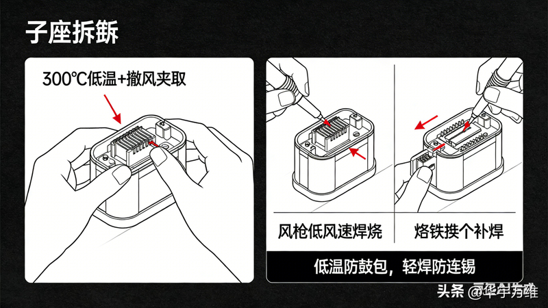 Computer master chip maintenance tool