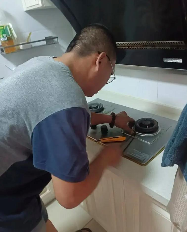 Handsome stove repair