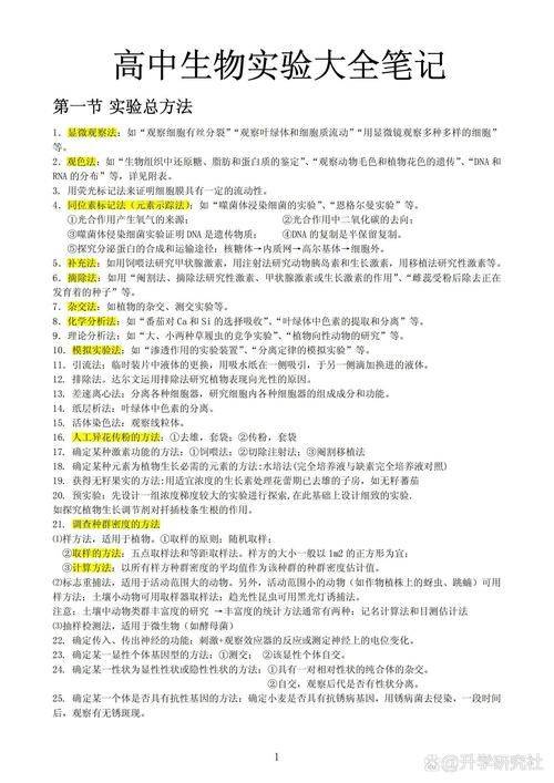 High school biological literacy