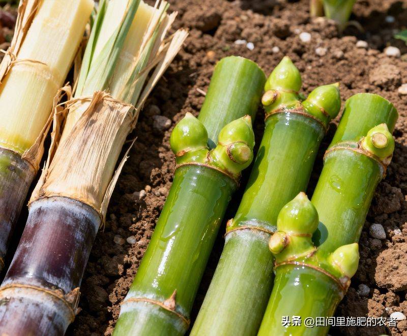 Green sugar cane cultivation methods